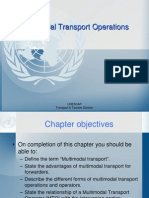 Multi Modal Transport Operations