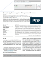 Prenatal Imaging Features Suggestive of Liver Gestational Allo Immune Disease