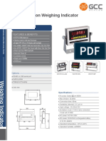 GCC Scales - Weighing Indicator WH7510