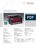 MP 30 Digital Weighing Indicator: AC DC AC