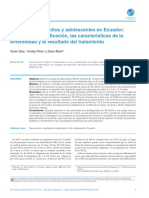 Tuberculosis en Niños y Adolescentes en Ecuador