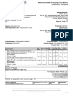 Tax Invoice/Bill of Supply/Cash Memo: (Original For Recipient)