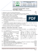 EPREUVE DE PHYSIQUE Tle D