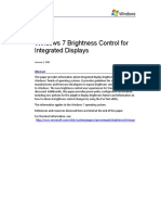 Windows 7 Brightness Control For Integrated Displays: January 9, 2009