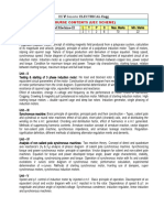 Electrical Machine-II: Course Contents (Uec Scheme)