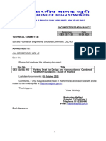 Working Draft of Combined Piled-Raft Foundation, Doc - CED 43 (196) WD