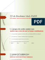 Nouvelle Version TD de Biochimie Med1 FMOS