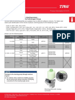 Part Number Identification On Steering Pumps - PQ24 and PQ25 Platform of The Volkswagen Group