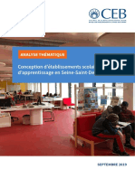 Conception D Etablissements Scolaires Et D Espaces D Apprentissage en Seine ST Denis