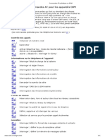 Commandes AT Spécifiques Au GSM