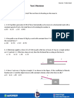 PHYCS101 - Test2 Revision