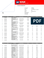 Account Statement: Description Date