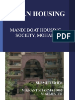 Urban Housing: Mandi Boat Housing Society, Mohali