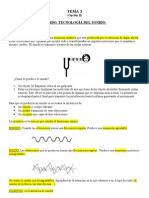 Tema 3. Sonido y Tecnología.