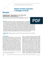 A Comprehensive Review On Power Converters Control and Control Strategies of AC/DC Microgrid