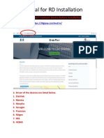 Manual For RD Installation: 1. Go To Link