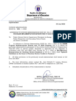 DM Sgod No. 005, S. 2022-Addendum To Division Memorandum Sgod No. 254 S. 2021