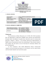 Sample Coordinatorship Action Plan