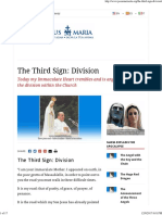 The Third Sign - Division - Jesus & Maria Site