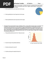 6.3 (2) : and of Binomial Random Variables AP Statistics Name