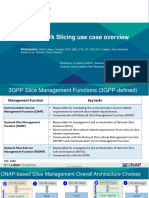 E2E Network Slicing Use Case Overview: Participants