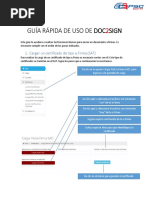 Guía Rápida de Uso de Doc 2 Sign