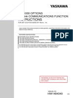 Yrc1000 Options Cc-Link Communications Function Instruction For Sst-Ccs-...