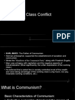 Marxism and Class Conflict