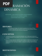 Programación Dinámica Diapositivas