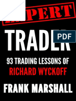 Expert Trader 93 Trading Lessons of Richard Wyckoff by Frank Marshall