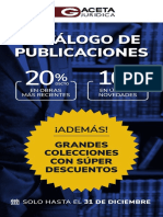 CATÁLOGO OBRAS RECIENTES I ÚLTIMAS NOVEDADES I COLECCIONES 10% y 20%