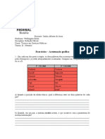 Exercícios Acentuação Gráfica