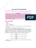 Carbon and Its Compounds