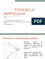 03 Cinematica de La Particula - Coordenadas Polares y Cilindricas