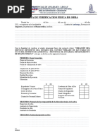 Acta de Verificacion Fisica de Obra