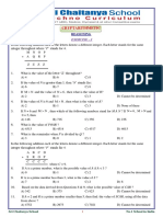 Cryptarithmetic Worksheet