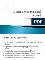 The Patient's Medical Record