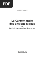 La Cartomancie Des Anciens Mages de Ghuillem Morera (Ou Le Petit Livre Des 7 Tonnerres)