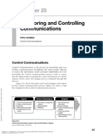 A User's Manual To The PMBOK Guide - (Chapter 25 Monitoring and Controlling Communications)