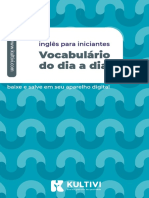 Vocabulario Do Dia A Dia Ingles para Iniciantes