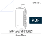 Montana 700 Series: Owner's Manual