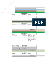 Marketing Calendar Template