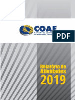 COAF - Relatório de Atividades 2019