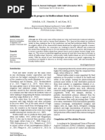 Abdullah, Hamidah, Alam. 2017. Research Progress in Bioflocculants From Bacteria