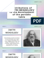 Mendeleev Periodic Table