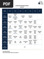 IZA Alimiyyah Exam Timetable - Mid Year 2021