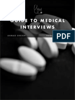 YMed Guide To Medical Interviews