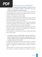 Cuestionario Comprensión y Aplicación de La Matriz BCG