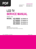 LCD TV: Service Manual