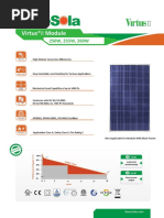 ReneSola - Modelo JC260M-24Bb - 260watts